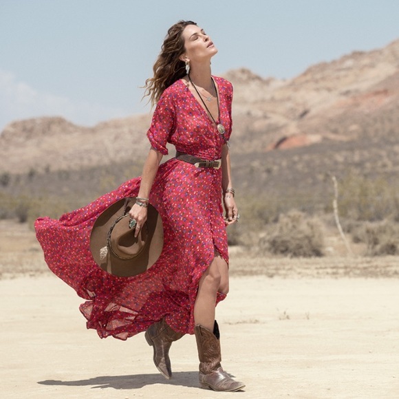 🌿 Spell Rambling Rose Dress • Size S - Picture 3 of 9